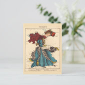 Duitsland Pictorial maps Briefkaart (Staand voorkant)