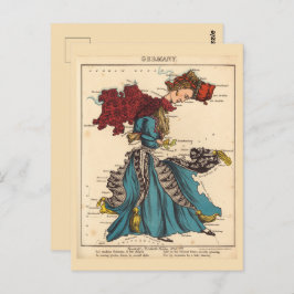 Duitsland Pictorial maps Briefkaart