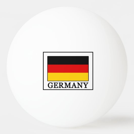 Duitsland Pingpongbal (Voorkant)