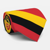 Duitsland Plain Flag Stropdas (Opgerold)