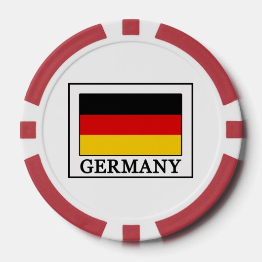 Duitsland Poker Chips (Voorkant)