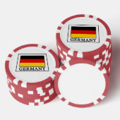 Duitsland Poker Chips (Opstapeling)