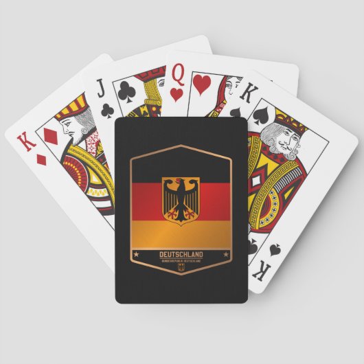 Duitsland Pokerkaarten (Achterkant)
