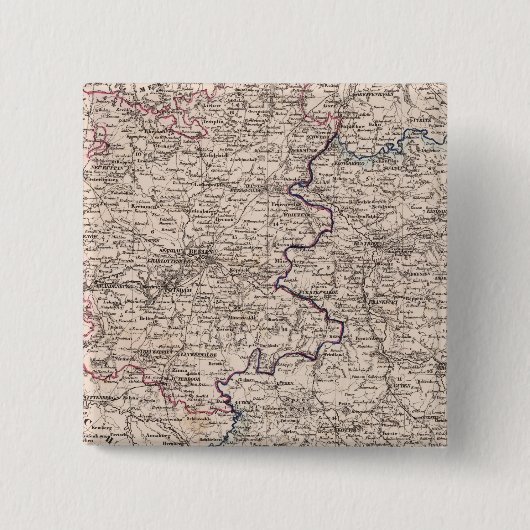 Duitsland, Polen Vierkante Button 5,1 Cm (Voorkant)