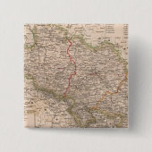 Duitsland, Polen Vierkante Button 5,1 Cm (Voorkant)