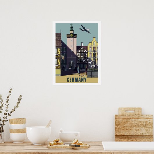 Duitsland, poster (Keuken)