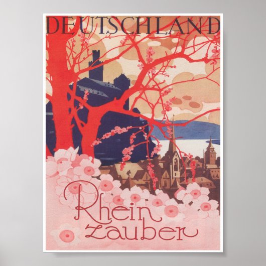 Duitsland Poster voor reizen (Voorkant)