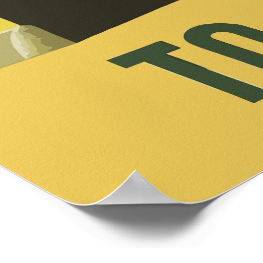 Duitsland Poster voor reizen (Hoek)