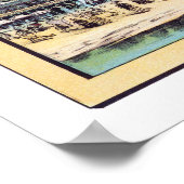 Duitsland Poster voor reizen met tussenkomst terug (Hoek)