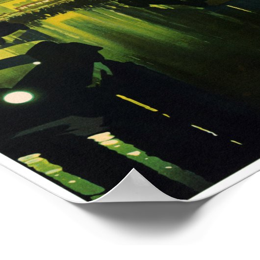 Duitsland Poster voor reizen met tussenlanding ter (Hoek)