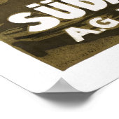 Duitsland Poster voor reizen vanaf 1930 hersteld (Hoek)