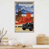 Duitsland Prints voor reizen Poster en terughalen (Keuken)