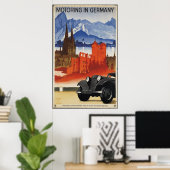 Duitsland Prints voor reizen Poster en terughalen (Thuiskantoor)