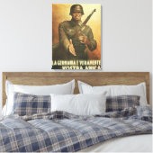 Duitsland Propaganda-Poster Canvas Afdruk (Insitu (Slaapkamer))