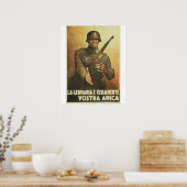 Duitsland Propaganda-Poster Poster (Keuken)