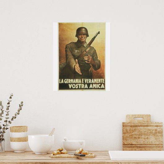 Duitsland Propaganda-Poster Poster (Keuken)