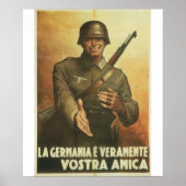 Duitsland Propaganda-Poster Poster (Voorkant)