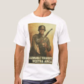 Duitsland Propaganda-Poster T-shirt (Voorkant)