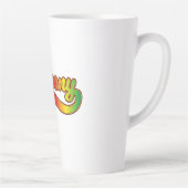 Duitsland Rainbow logo Latte Mok (Rechts)