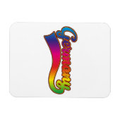 Duitsland Rainbow logo Magneet (Horizontaal)