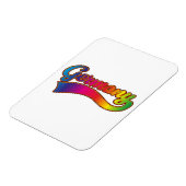 Duitsland Rainbow logo Magneet (Linkerzijde)