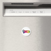 Duitsland Rainbow logo Magneet (Insitu (Vaatwasser))