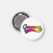 Duitsland Rainbow logo Magneet (Voorkant / Achterkant)