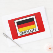 Duitsland Rechthoekige Sticker (Envelop)