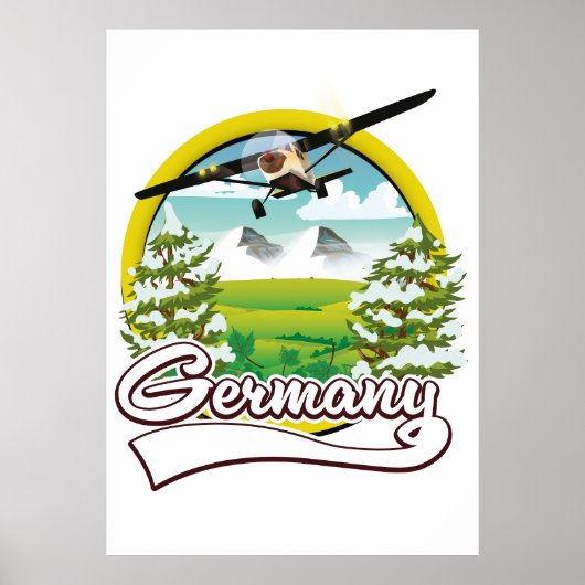 Duitsland Reis logo Poster (Voorkant)