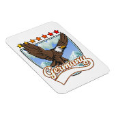 Duitsland Reispatch Magneet (Rechterzijde)