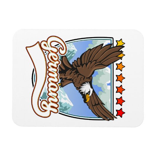 Duitsland Reispatch Magneet (Horizontaal)