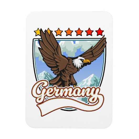 Duitsland Reispatch Magneet (Verticaal)