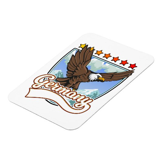 Duitsland Reispatch Magneet (Linkerzijde)