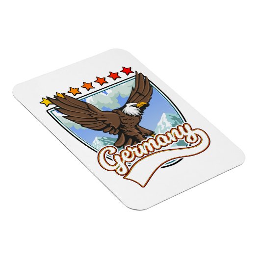 Duitsland Reispatch Magneet (Rechterzijde)