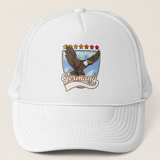 Duitsland Reispatch Trucker Pet (Voorkant)