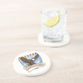 Duitsland Reispatch Zandsteen Onderzetter (Zijkant)