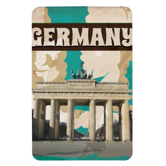  DUITSLAND REIZIGER POTER MAGNEET (Verticaal)