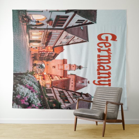 Duitsland rijtjeshuizen wandkleed (In Situ (horizontaal))