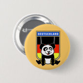 Duitsland Rings Panda Ronde Button 5,7 Cm (Voorkant /achterkant)