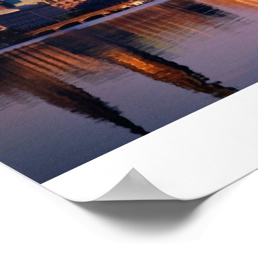 duitsland rivier poster (Hoek)