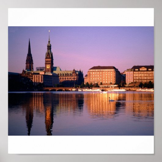 duitsland rivier poster (Voorkant)