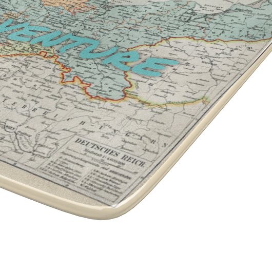 Duitsland Road Map Adventure Snijplank (Hoek)