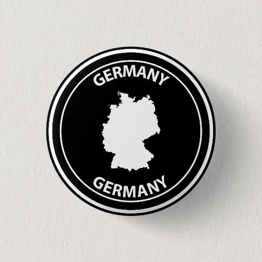 Duitsland Ronde Button 3,2 Cm (Voorkant)