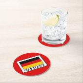 Duitsland Ronde Kartonnen Onderzetter (Insitu)