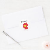 Duitsland Ronde Sticker (Envelop)