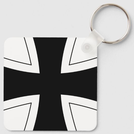 Duitsland rondel kruis Duitse luchtmacht militaire Sleutelhanger (Achterkant)