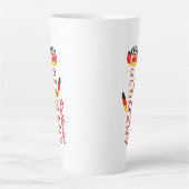 Duitsland - Roos op persoonlijke titel grote latte Mok (Voorkant)