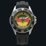Duitsland Round Emblem Horloge<br><div class="desc">Duitsland Round Emblem</div>