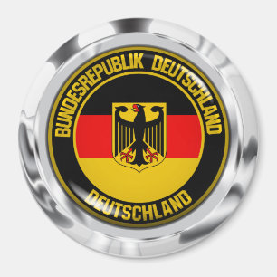 Duitsland Round Emblem Magneet