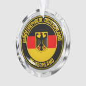 Duitsland Round Emblem Ornament (voorkant)